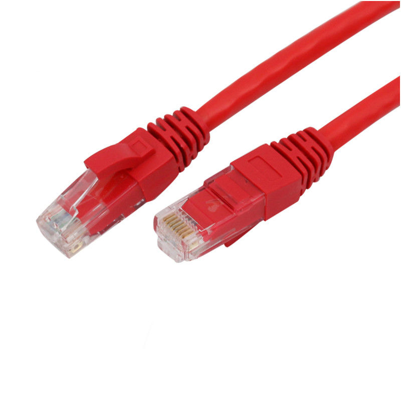 Cat7 Cat8 Cat5E UTP প্যাচ কর্ড 24Awg নেটওয়ার্ক ইথারনেট জাম্পার কেবল
