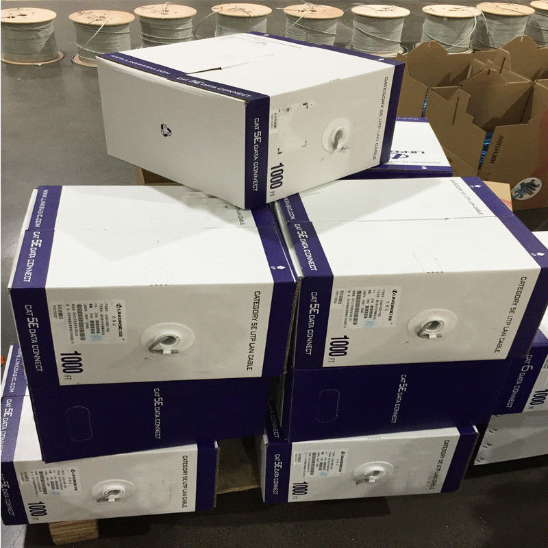 1000Ft 305M কয়েলড নেটওয়ার্ক প্যাচ কর্ড Cat5E Cat6A FTP UTP কেবল