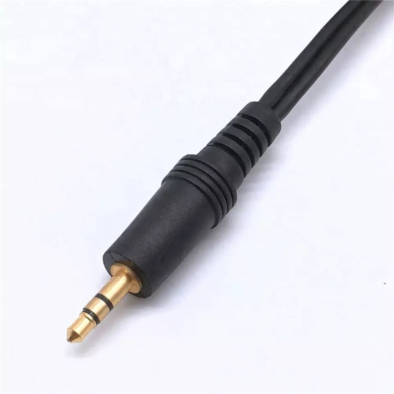 টিভি ডিভিডি আরসিএর জন্য কপার RCA থেকে 3.5 MM জ্যাক অডিও ভিডিও কেবল