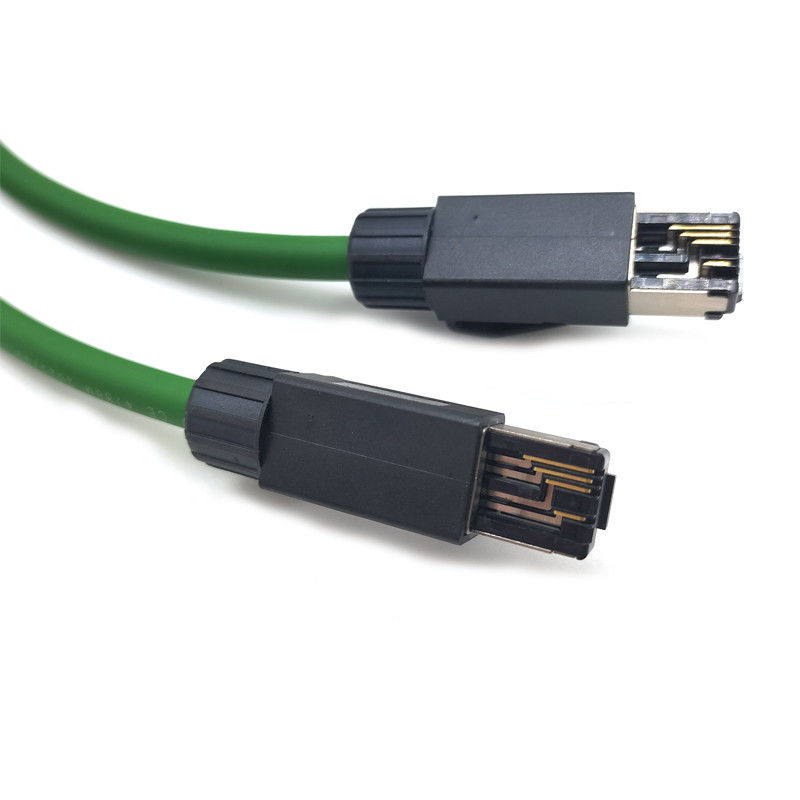 সার্ভো ইন্ডাস্ট্রিয়াল নেটওয়ার্ক ক্যাবল EtherCAT বাস উচ্চ নমনীয়তা ডবল shielding ড্র্যাগ চেইন শিল্প রোবট পিএলসি ক্যাবল