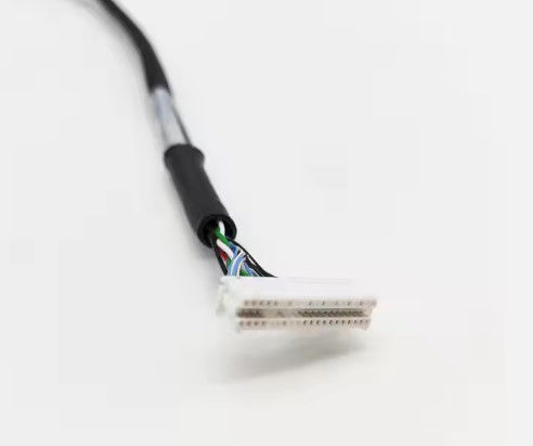 কাস্টম LVDs Wire Harness Electronic Connector LCD Cable/LVDs ডিসপ্লে প্যানেলের জন্য ক্যাবল সমাবেশ