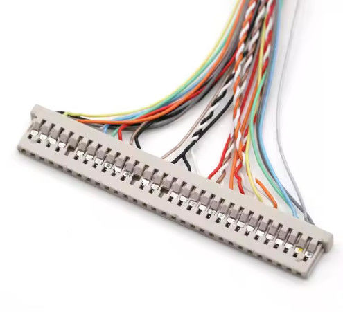 DF14 30Pin থেকে 111B40 রঙিন এলভিডিএস ক্যাবল 111B40-1211TA-G3 কম্পিউটার ল্যাপটপ স্ক্রিনের জন্য তারের হারনেস