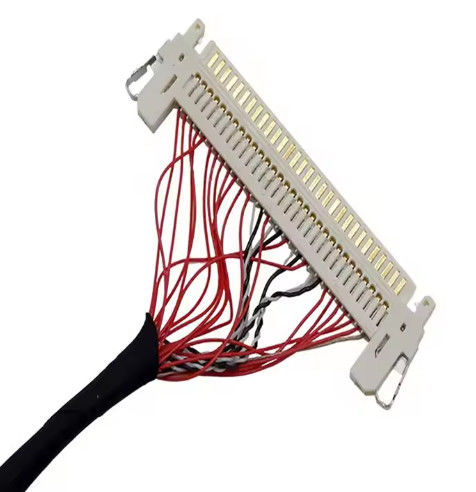 DF14 30Pin থেকে 111B40 রঙিন এলভিডিএস ক্যাবল 111B40-1211TA-G3 কম্পিউটার ল্যাপটপ স্ক্রিনের জন্য তারের হারনেস