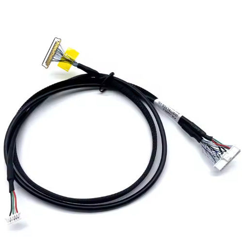 কাস্টম LVDs ওয়্যার হারনেস ইলেকট্রনিক সংযোগকারী LCD ক্যাবল সমাবেশ প্রদর্শন প্যানেলের জন্য ইলেকট্রনিক অ্যাপ্লিকেশন