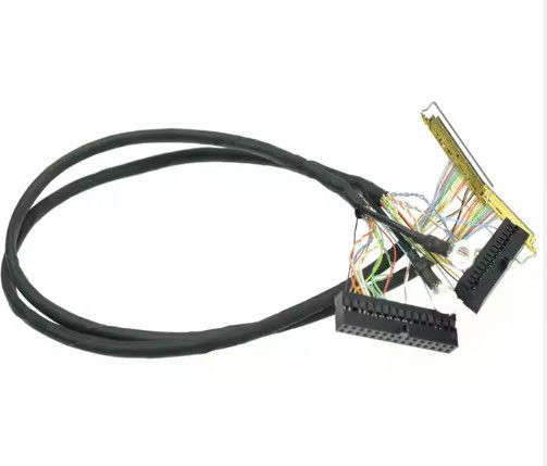 কাস্টম IPEX-20445-050E 50 পিন মাইক্রো কোএক্স এলভিডিএস ক্যাবল 7 