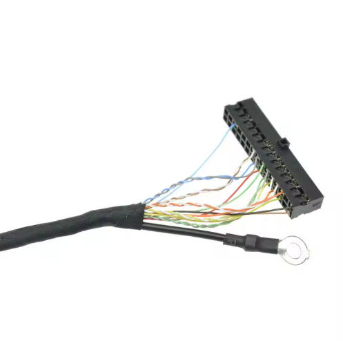 কাস্টম IPEX-20445-050E 50 পিন মাইক্রো কোএক্স এলভিডিএস ক্যাবল 7 