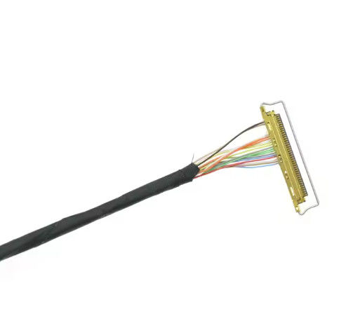 কাস্টম IPEX-20445-050E 50 পিন মাইক্রো কোএক্স এলভিডিএস ক্যাবল 7 