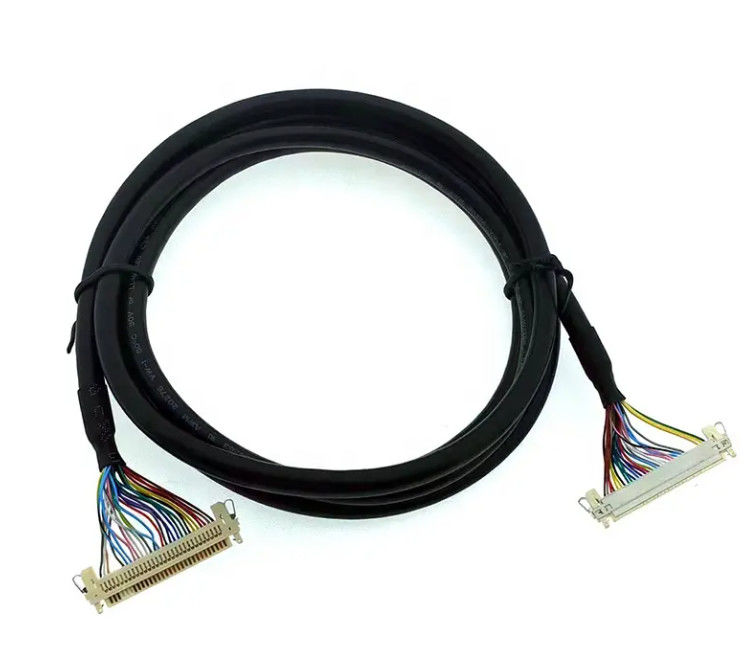 105C নামমাত্র তাপমাত্রা LVDS ক্যাবল সহ Dielectric শক্তি ≥1000V/min UL VW-1 জ্বলনযোগ্যতা রেটিং