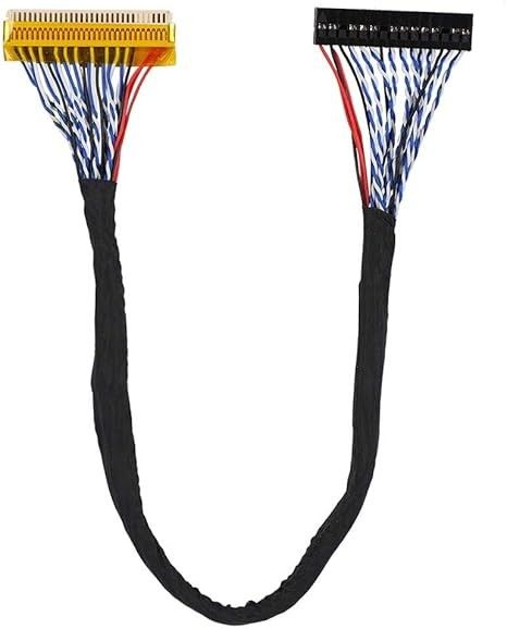 শিল্প মনিটরগুলির জন্য AWG26-28 তারের গেজ LVDS সিগন্যাল কেবল I-PEX/JAE/HIROSE সামঞ্জস্যপূর্ণ কাস্টম কেবল ডিজাইন