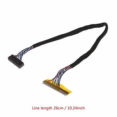 কালো এলভিডিএস ক্যাবল AWG26-28 ওয়্যার গেজ 105C পারফরম্যান্সের জন্য নামমাত্র তাপমাত্রা