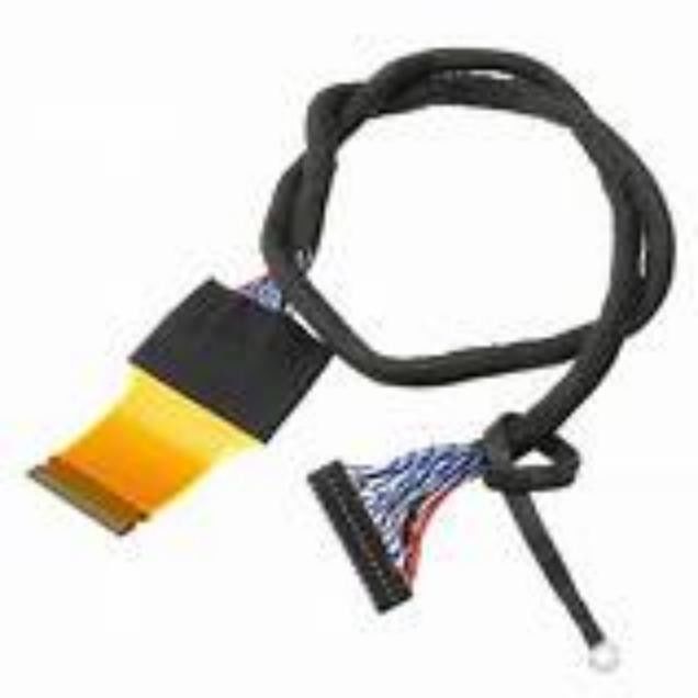 LVDS কালো লো-ভোল্টেজ ডিসপ্লে সিরিয়াল ক্যাবল তামার কন্ডাক্টর উপাদান এবং 105C নামমাত্র তাপমাত্রা সঙ্গে