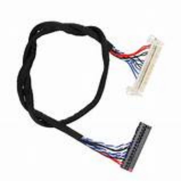 ওয়্যার গেজ AWG26-28 পিভিসি জ্যাকেট উপাদান এবং 300V নামমাত্র ভোল্টেজের সাথে শিল্প ডেটা ট্রান্সমিশনের জন্য LVDS তারের