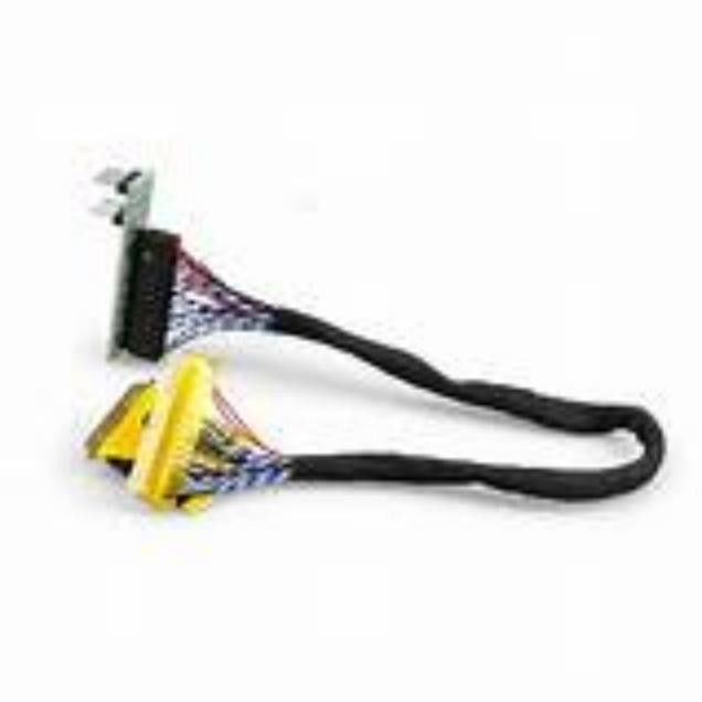 AWG26-28 এলভিডিএস ক্যাবল UL VW-1 জ্বলনযোগ্যতা রেটিং এবং ডায়েলক্ট্রিক শক্তি ≥1000V/মিনিট সহ