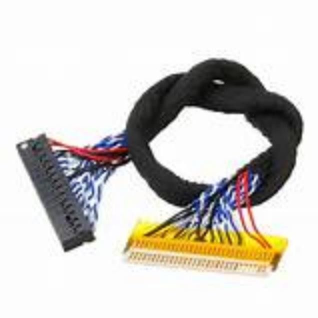 AWG26-28 এলভিডিএস ক্যাবল UL VW-1 জ্বলনযোগ্যতা রেটিং এবং ডায়েলক্ট্রিক শক্তি ≥1000V/মিনিট সহ