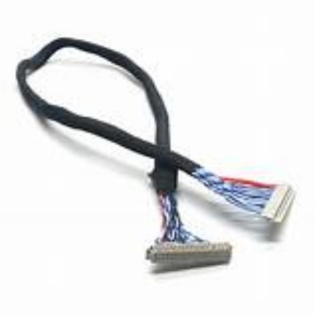ইউএল ভিডাব্লু-১ জ্বলনযোগ্যতার রেটিং এবং AWG26-28 কপার কন্ডাক্টর সহ স্থিতিশীল সিগন্যাল ট্রান্সমিশন এলভিডিএস ক্যাবল