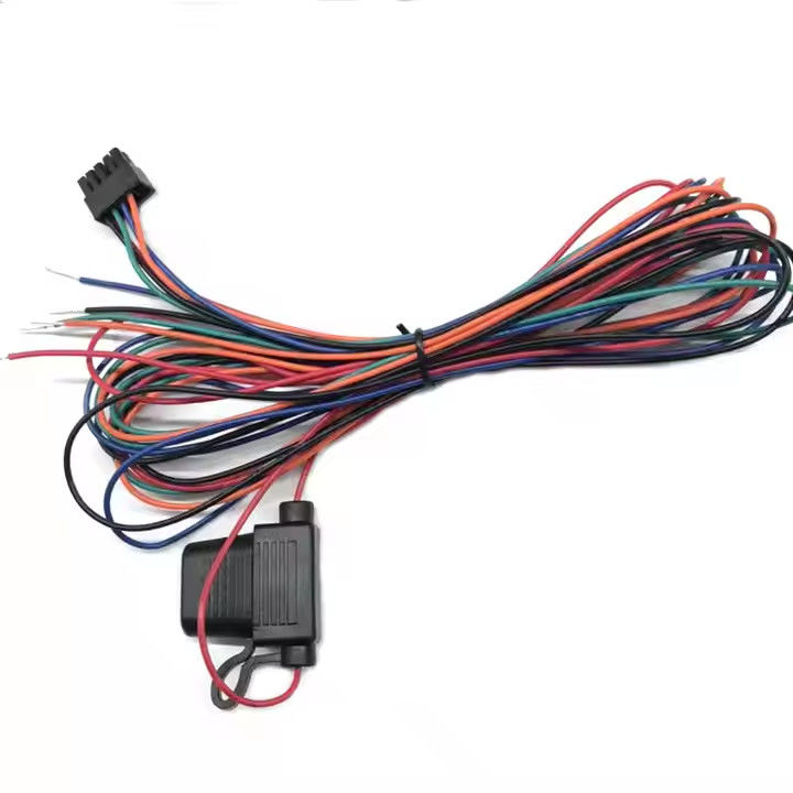 টেকসই যানবাহন ইউএল 1007 22awg তারের ধরণ এবং 20awg তারের রঙের সাথে কাস্টম গাড়ি ওয়্যারিং হারনেস