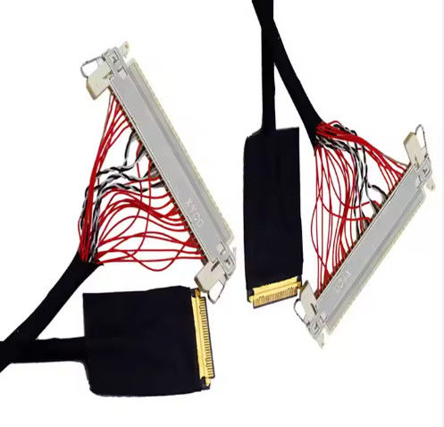 এলভিডিএস ক্যাবল সমাবেশ দৈর্ঘ্য পরিসীমা 1-5m AWG26-28 ওয়্যার গ্যাজ OEM / ODM প্রকল্প কাস্টমাইজযোগ্য