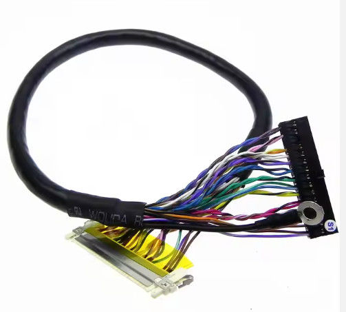 এলভিডিএস ক্যাবল সমাবেশ দৈর্ঘ্য পরিসীমা 1-5m AWG26-28 ওয়্যার গ্যাজ OEM / ODM প্রকল্প কাস্টমাইজযোগ্য