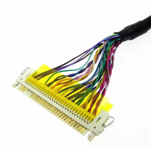 এলভিডিএস ক্যাবল সমাবেশ দৈর্ঘ্য পরিসীমা 1-5m AWG26-28 ওয়্যার গ্যাজ OEM / ODM প্রকল্প কাস্টমাইজযোগ্য