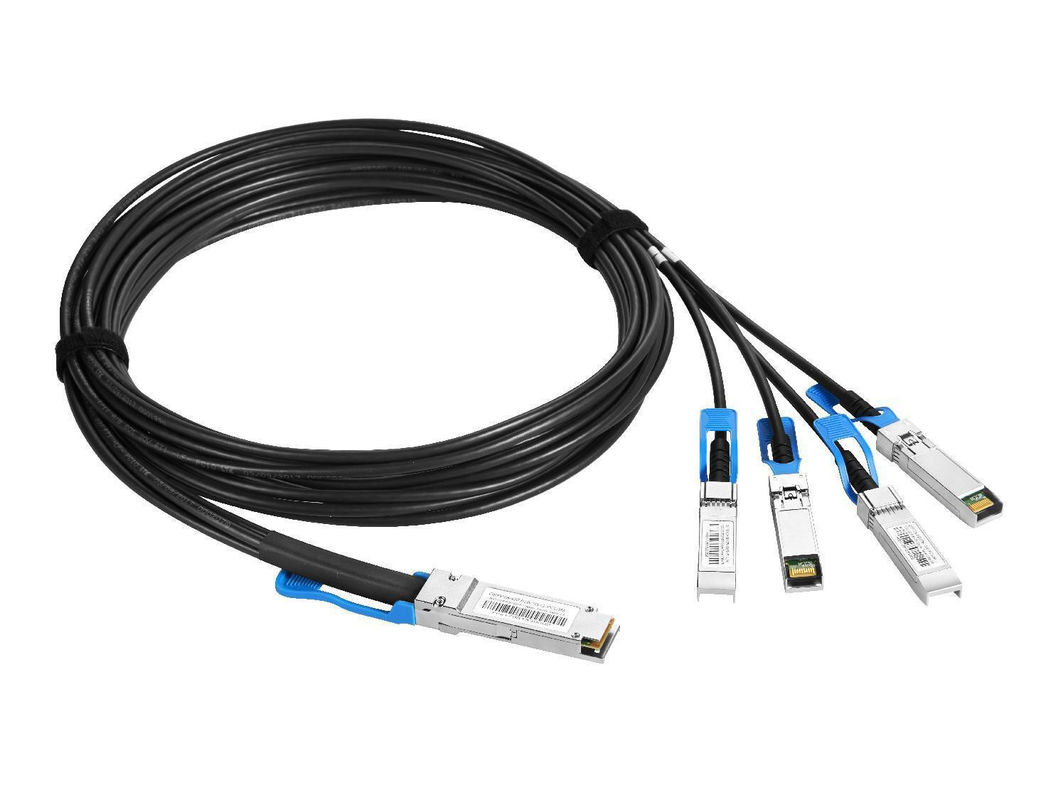 উচ্চ পারফরম্যান্স 200G QSFP-DD DAC ক্যাবল সমাবেশ HPC এবং ক্লাউড সার্ভার সংযোগের জন্য কাস্টম তামা ক্যাবল