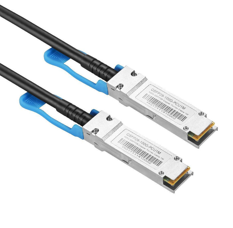 উচ্চ পারফরম্যান্স 200G QSFP-DD DAC ক্যাবল সমাবেশ HPC এবং ক্লাউড সার্ভার সংযোগের জন্য কাস্টম তামা ক্যাবল