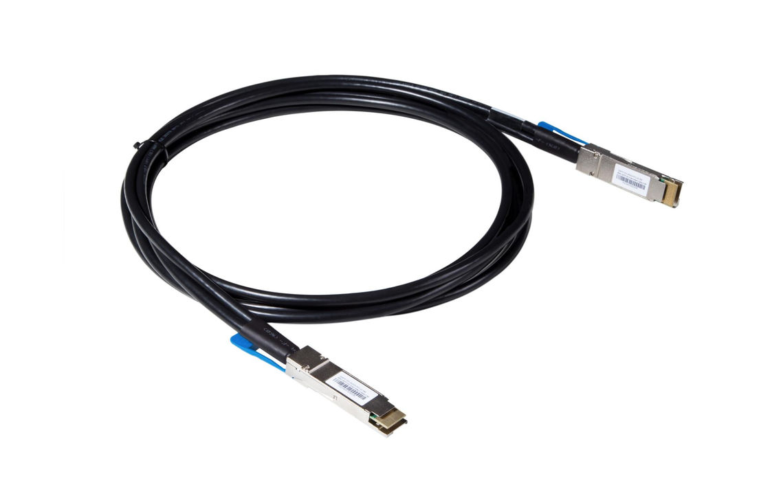 উচ্চ পারফরম্যান্স 200G QSFP-DD DAC ক্যাবল সমাবেশ HPC এবং ক্লাউড সার্ভার সংযোগের জন্য কাস্টম তামা ক্যাবল