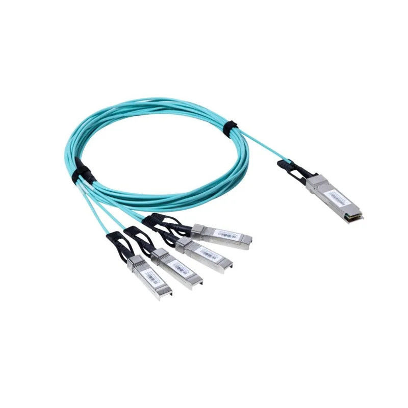 QSFP-40G অ্যাক্টিভ অপটিক্যাল কেবল OM3 1M 2M 3M 5M 7M 10M QSFP28 100G থেকে 100G AOC কেবল তারের জোতা প্রস্তুতকারক