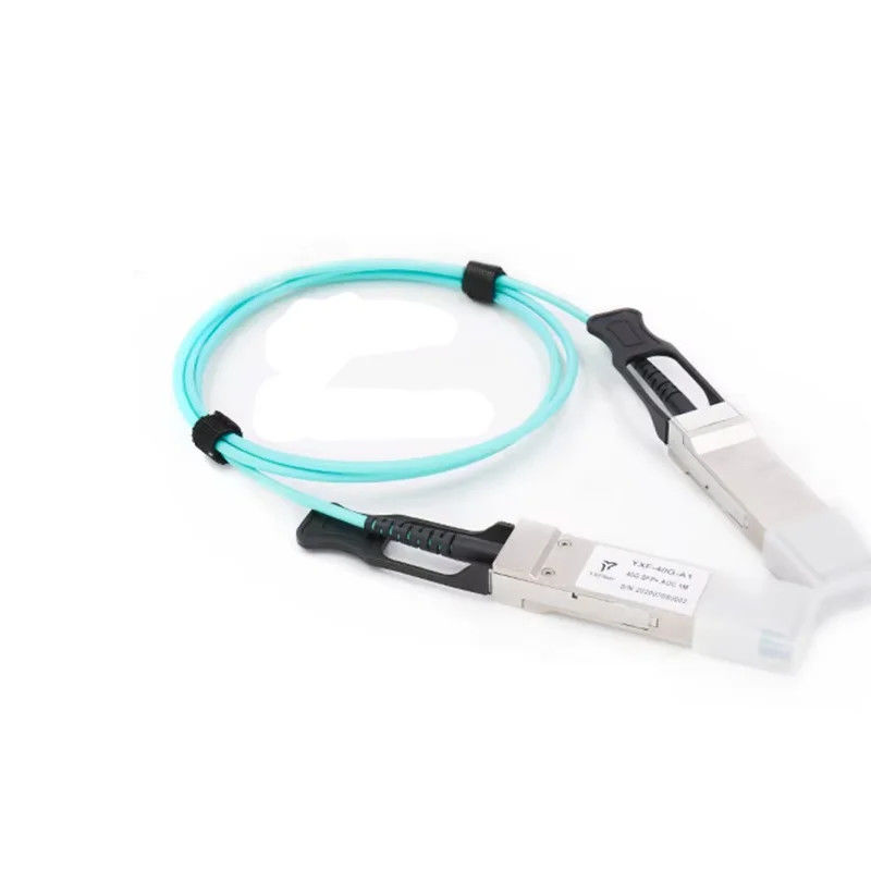QSFP-40G অ্যাক্টিভ অপটিক্যাল কেবল OM3 1M 2M 3M 5M 7M 10M QSFP28 100G থেকে 100G AOC কেবল তারের জোতা প্রস্তুতকারক