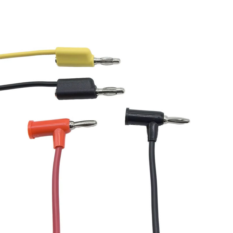 মেডিকেল ক্যাবল প্রস্তুতকারক গ্রেড ব্যানান প্লাগ টু মহিলা সংযোগকারী ক্যাবল। OD4.0/OD5.0 মেডিকেল ক্যাবল উৎপাদন রোগীর মনিটর বা ডায়াগনস্টিক সরঞ্জাম জন্য