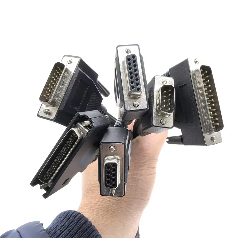 OEM/ODM DB9P 15P DB25P ইনজেকশন মোল্ড মাল্টিকোর টুইস্ট পিয়ার স্কিলড ওয়্যার ডিজিটাল ডিবি মিটার