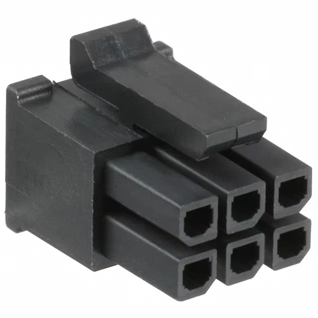 Molex 43045-1200 Micro-Fit 3.0 Plug Housing Terminal Housing with Dual Row 4 Circuits 4 Pin and 3mm Pitch
