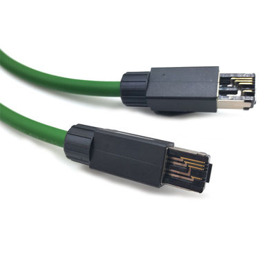 সার্ভো ইন্ডাস্ট্রিয়াল নেটওয়ার্ক ক্যাবল EtherCAT বাস উচ্চ নমনীয়তা ডবল shielding ড্র্যাগ চেইন শিল্প রোবট পিএলসি ক্যাবল
