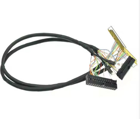 কাস্টম IPEX-20445-050E 50 পিন মাইক্রো কোএক্স এলভিডিএস ক্যাবল 7 