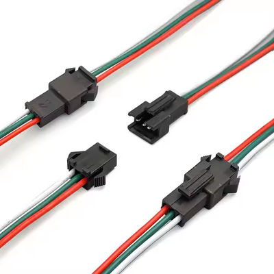 টেকসই যানবাহনের জন্য 20awg ওয়্যার কালার কাস্টম তারের জোতা AS14*0.16*1.25*2C SP OD4.0 PVC কালো