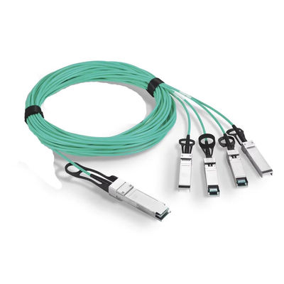 কেবল অ্যাসেম্বলি QSFP-40G 100G 200G 1m 2m 3m 5m 10m OM2 OM3 OM4 AOC অ্যাক্টিভ অপটিক্যাল কাস্টম কেবল QSFP+ QSFP28 QSFP56 QSFP-DD