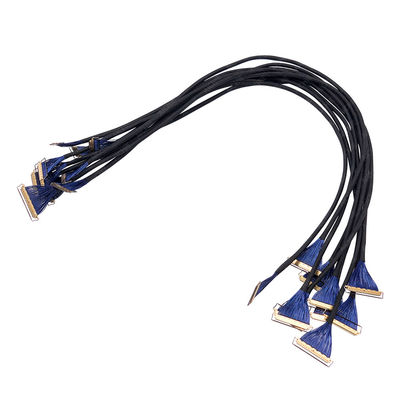 এলসিডি এলইডি ডিসপ্লেগুলির জন্য এলভিডিএস ক্যাবল ইউএল সিই রোএইচএস সার্টিফাইড 1-5 মি