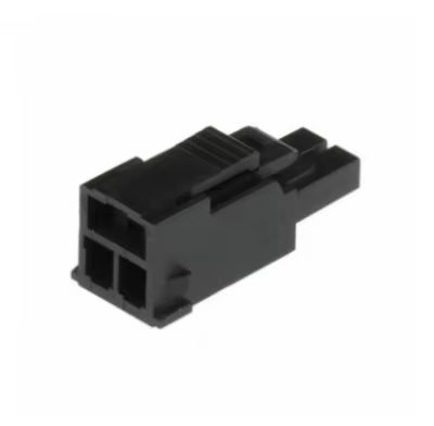 Molex 172256-3102 মাইক্রো-ফিট 3.0 প্লাগ হাউজিং ডাবল সারি 4 সার্কিট, 4 পিন 3 মিমি স্টক 172256-3102