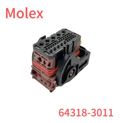 Molex 64318-3011 সত্যিকারের 2 অবস্থান ডান কোণ পৃষ্ঠ মাউন্ট শিরোনাম সংযোগকারী