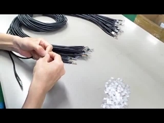 জলরোধী এভিয়েশন প্লাগ রোবট ওয়্যারিং জোতা M12 সেন্সর তারের সাথে ঝাল