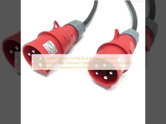 মেডিকেল ইমেজিং ডিভাইসের জন্য কাস্টম ক্যাবল ডিজাইন।